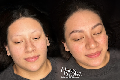 KTLN Studio | Semi-permanent make-up brows, Natural Microblading / Nanoblading