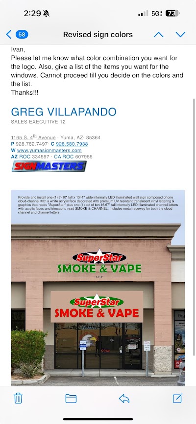 Super Star Smoke and Vape