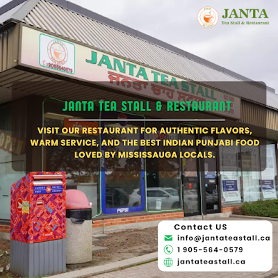 Janta Tea Stall & Restaurant - Best Indian Street Food in Mississauga