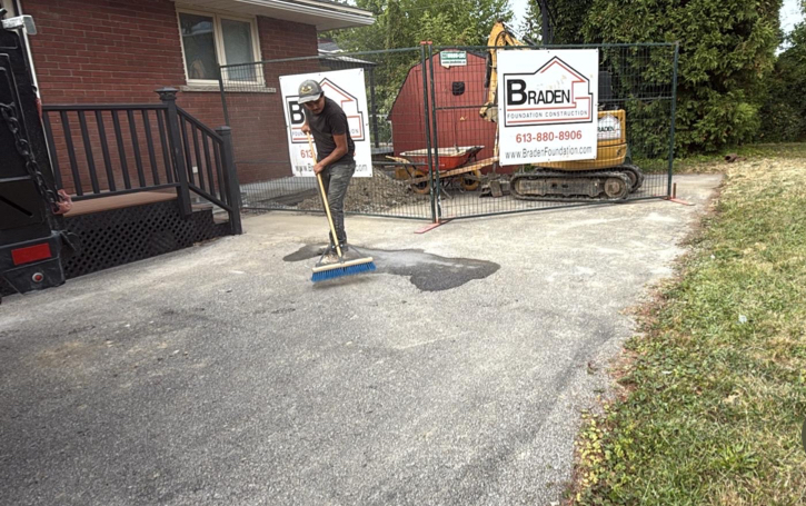 Braden Foundation Construction