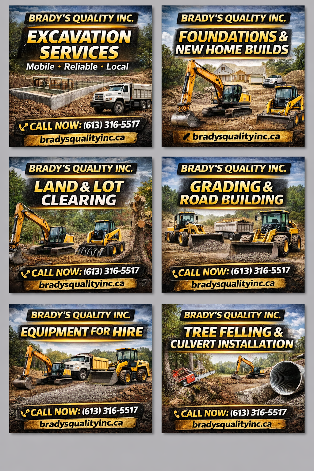 Brady's Quality Inc.