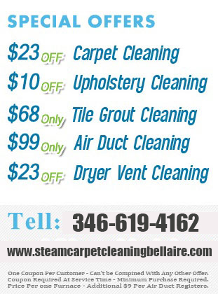 Steam Carpet Cleaning Bellaire TX
