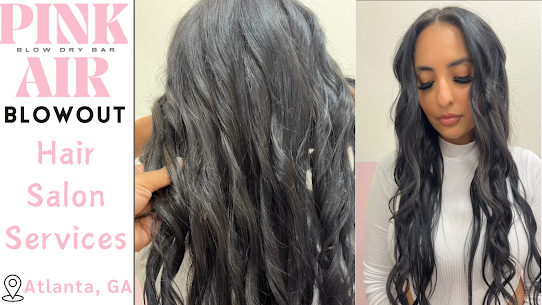 Pink Air Blow Dry Bar