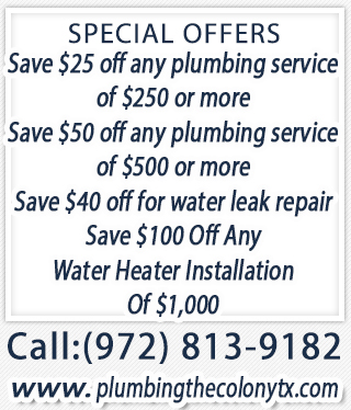 Plumbing The Colony TX