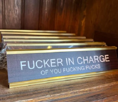 Funny Desk Name Plates