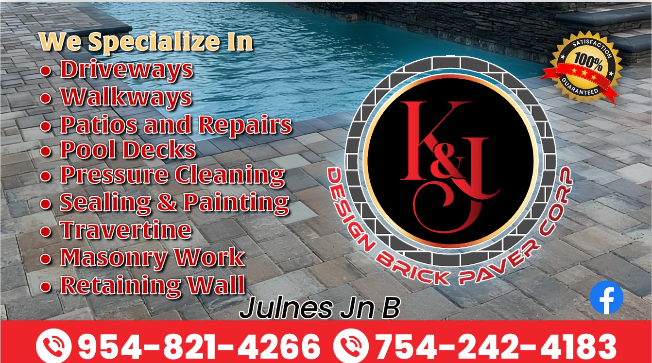 K & J Design Brick Pavers Corp