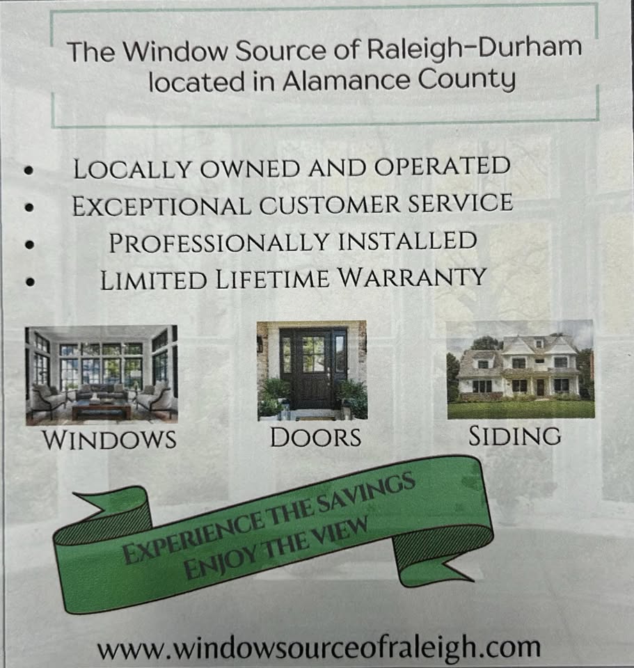 The Window Source of Raleigh Durham
