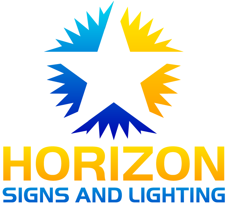 Horizon Sign and Lighting