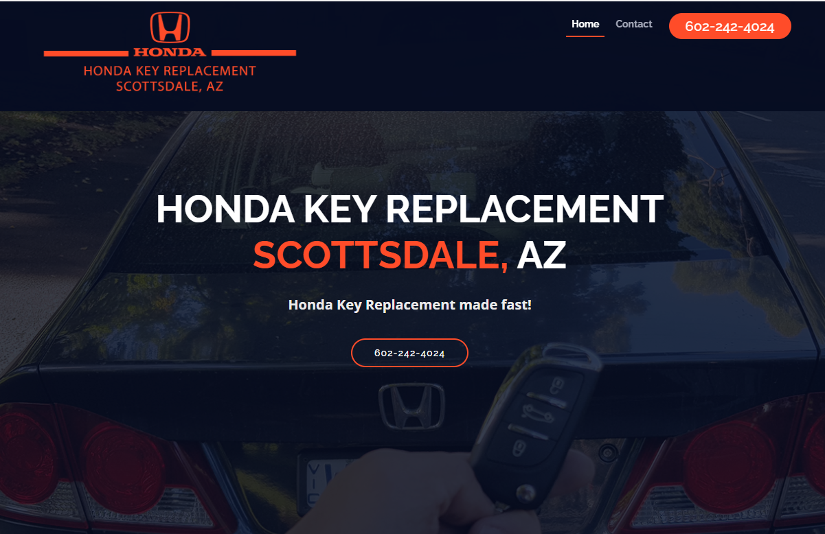 Honda Key Replacement Scottsdale