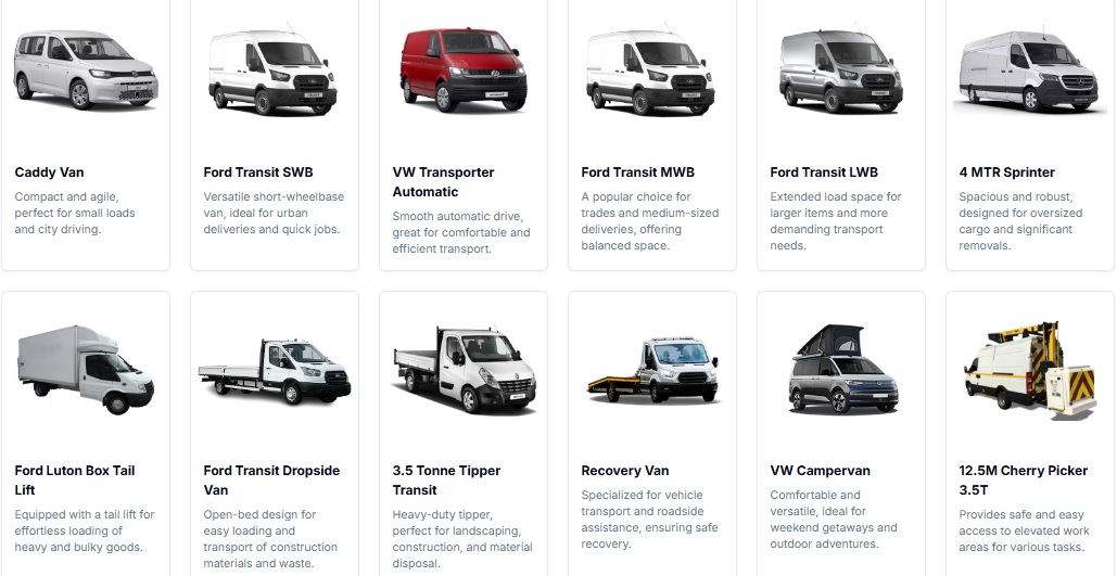 Van Hire in Middlesbrough