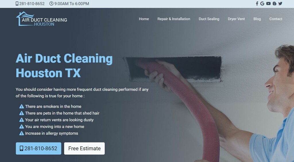 Air Duct Cleaning Houston