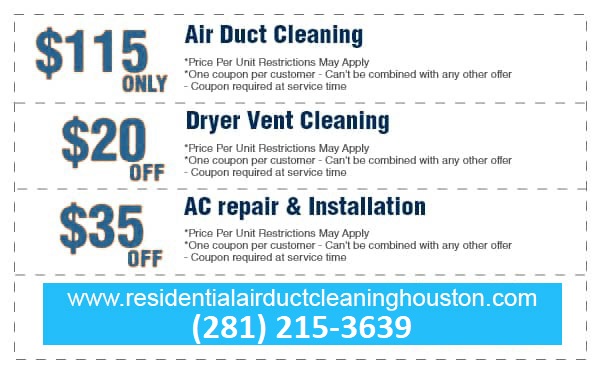 Residential Air Duct Cleaning Houston