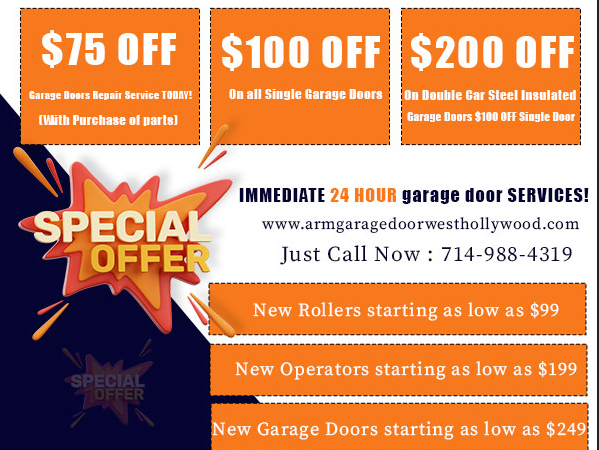 Arm Garage Door West Hollywood CA