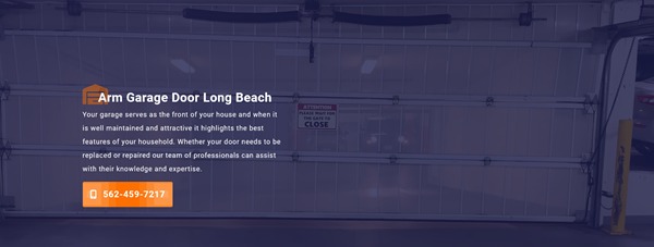 Arm Garage Door Long Beach