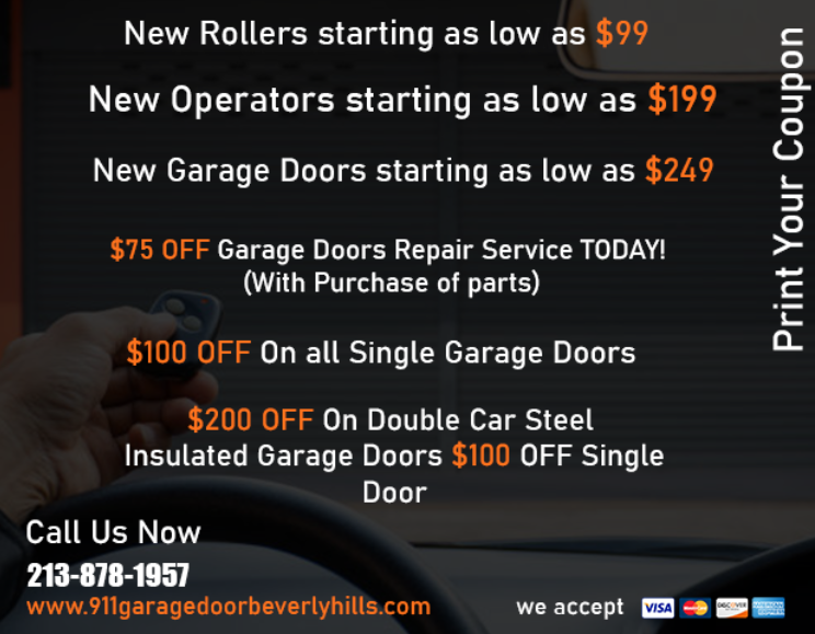 911 Garage Door Beverly Hills