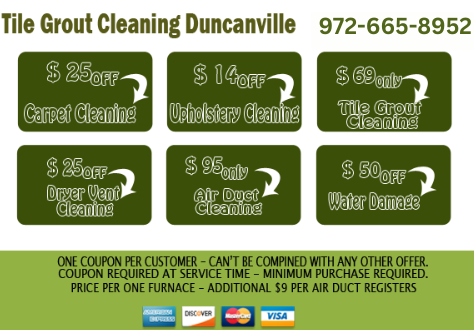 Tile Grout Cleaning Duncanville TX