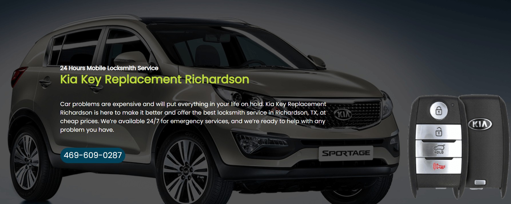 Kia Key Replacement Richardson