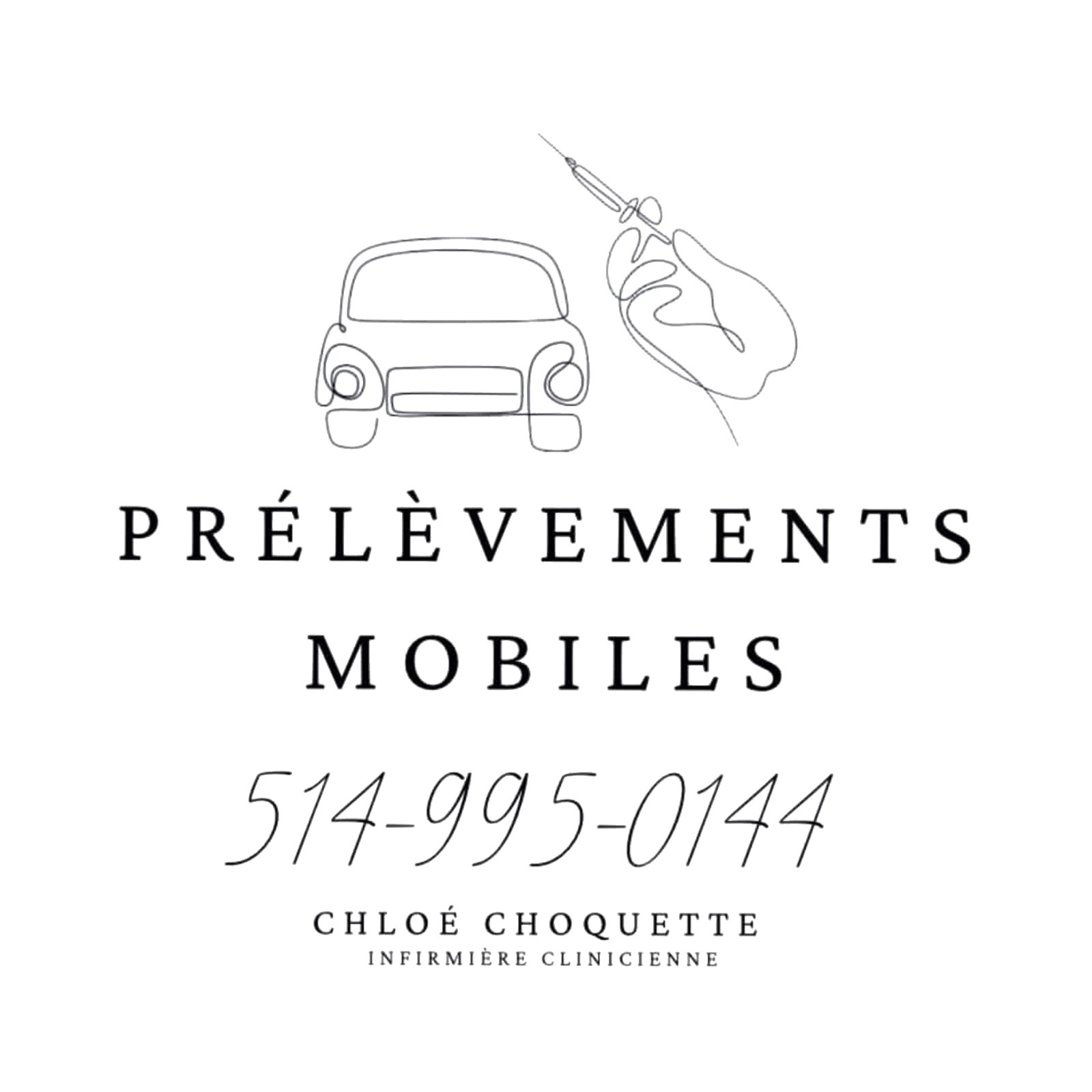 Prélèvements Mobiles Chloé Choquette