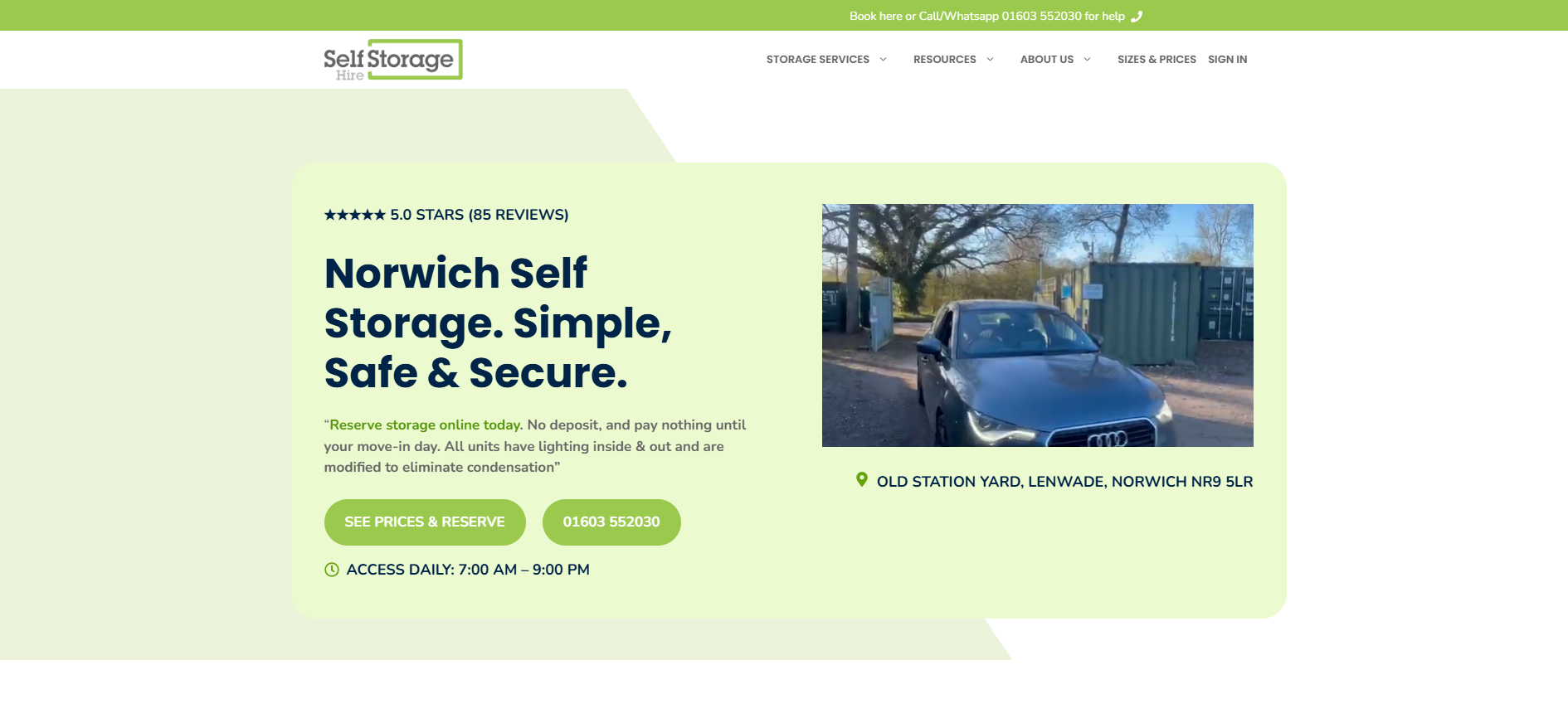 Self Storage Hire Ltd