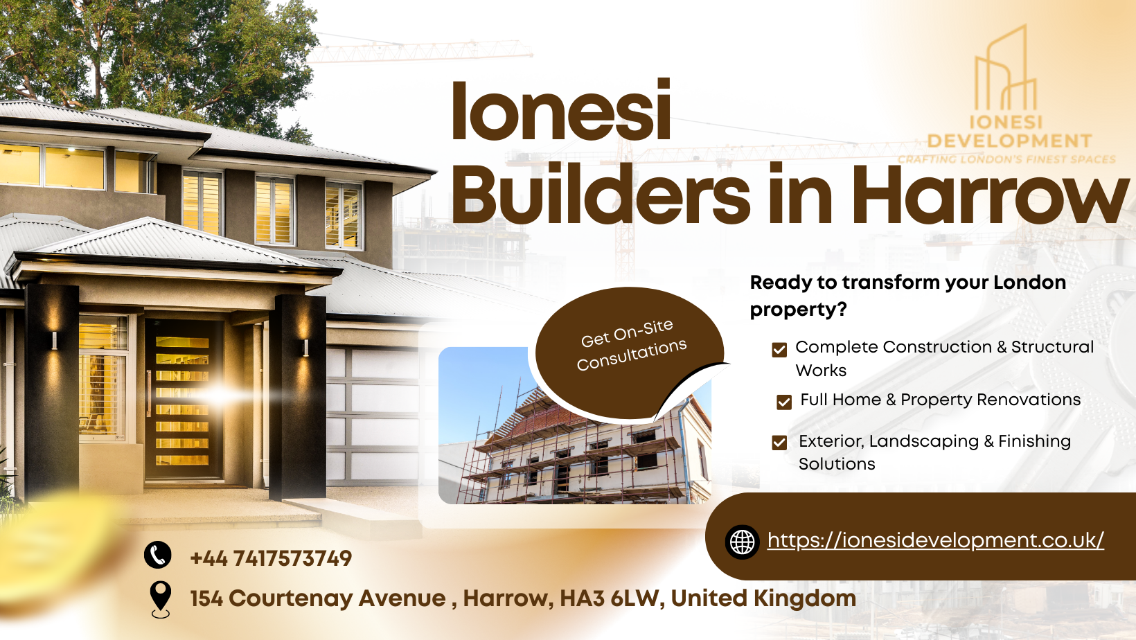 Ionesi Builders in Harrow