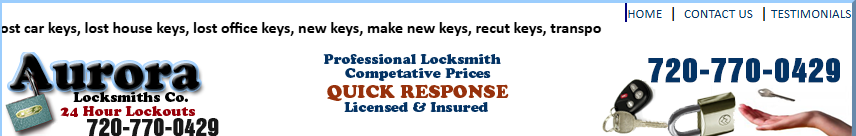 Aurora Locksmiths CO