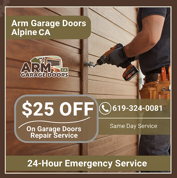 Arm Garage Doors Alpine CA