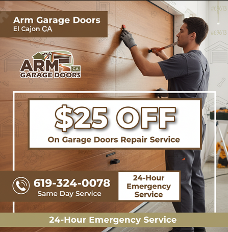 Arm Garage Doors El Cajon CA