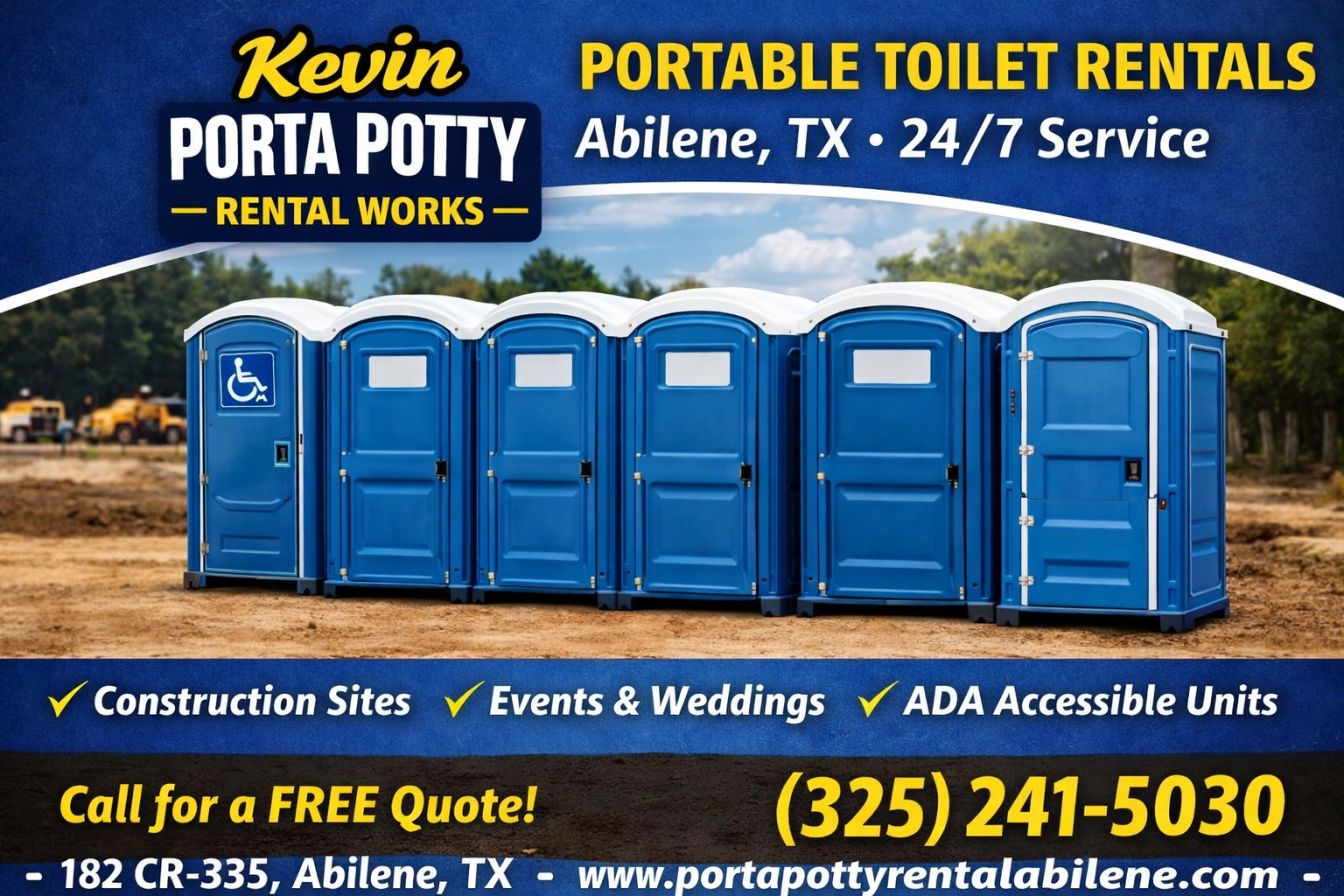 Kevin Porta Potty Rental Works