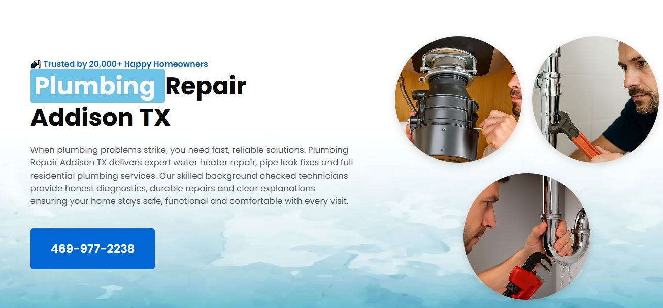 Plumbing Repair Addison TX