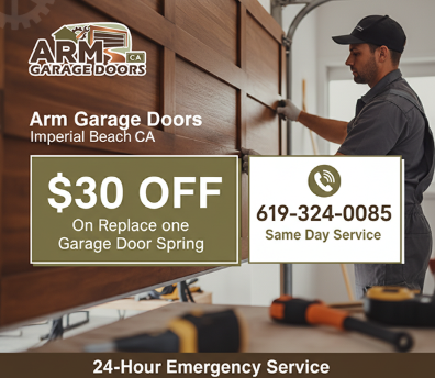 Arm Garage Doors Imperial Beach CA