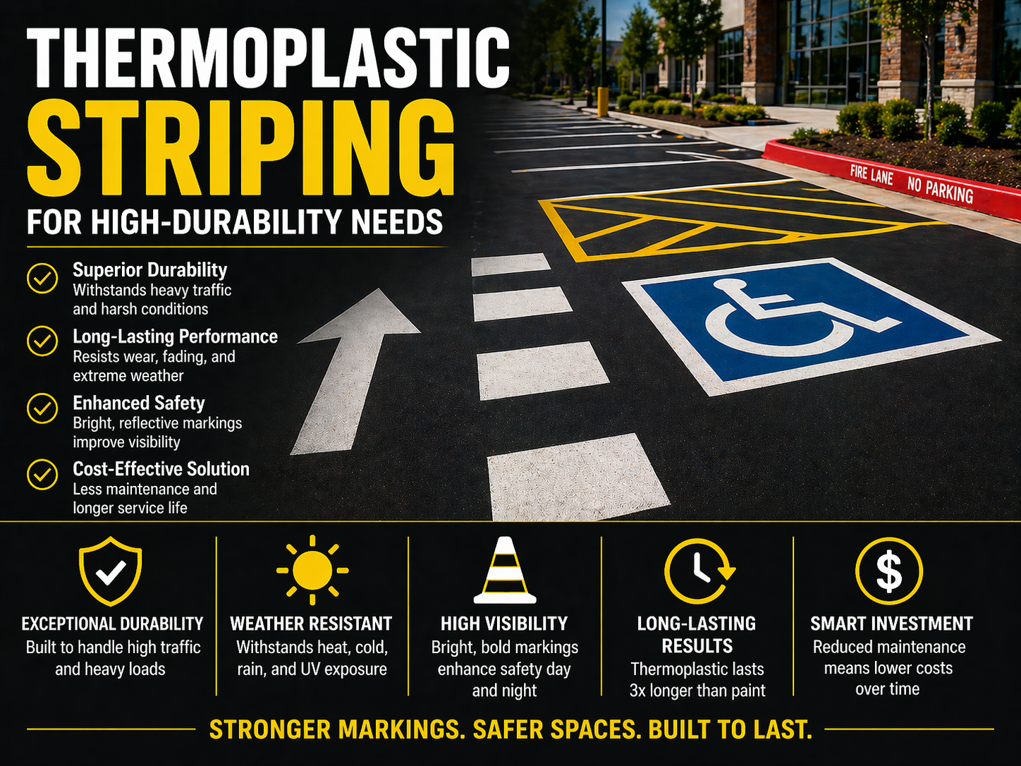 Parking Lot Striping Of Rio Rancho