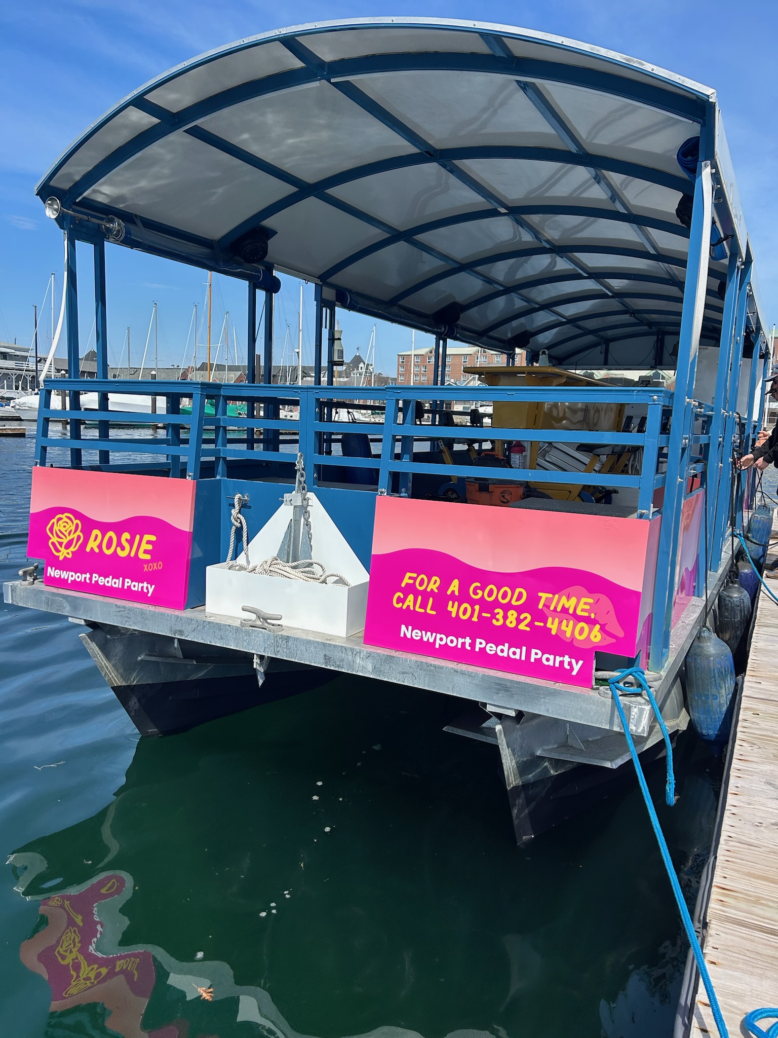 Rosie The Newport Pedal Party Boat