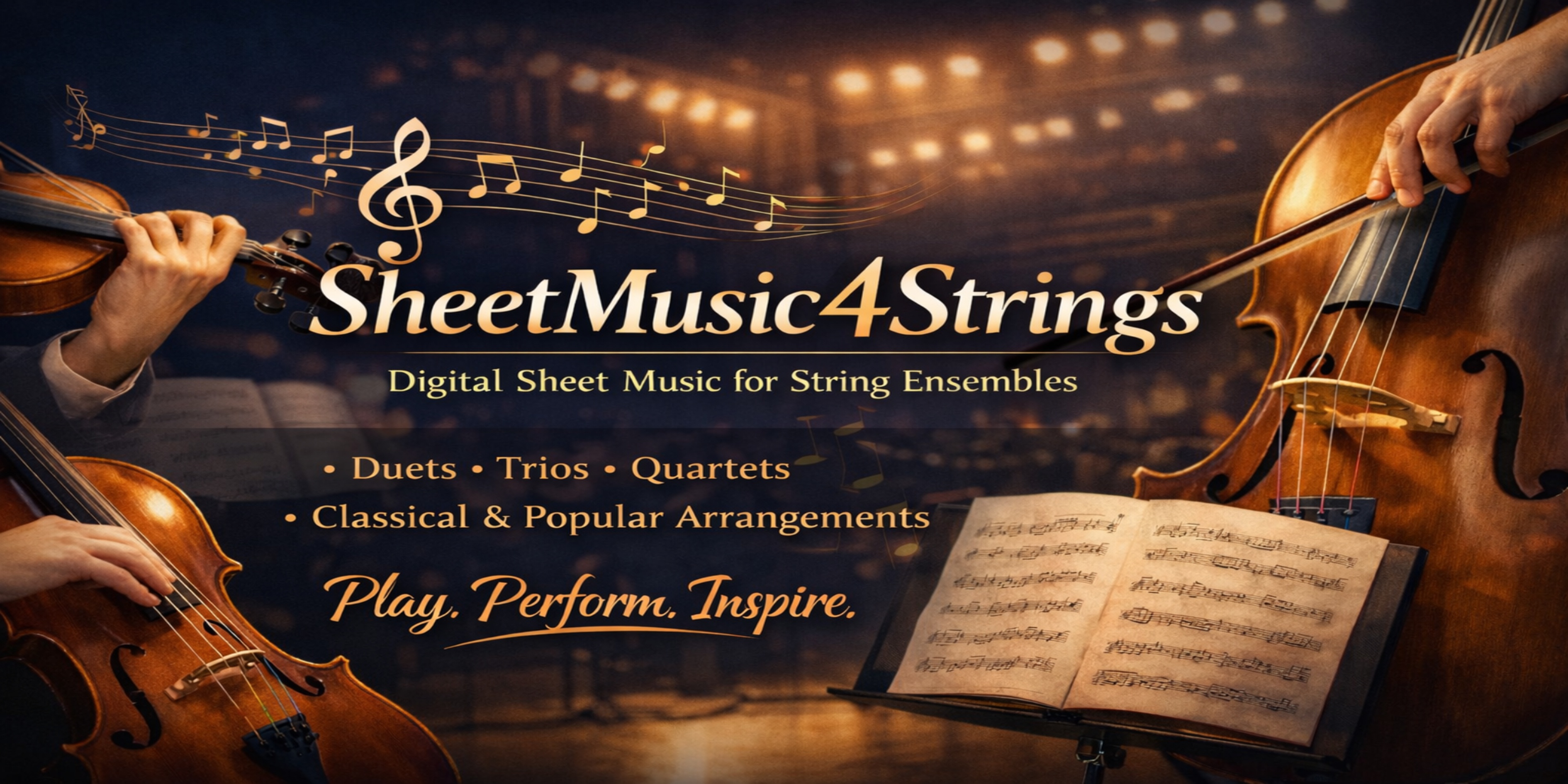 SheetMusic4Strings