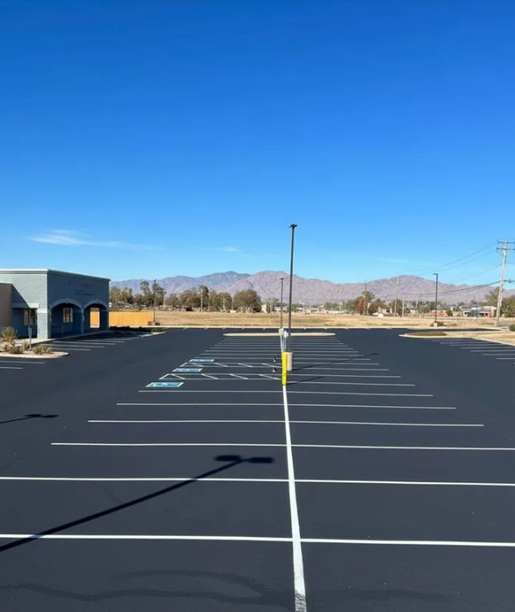Parking Lot Striping of Mesa