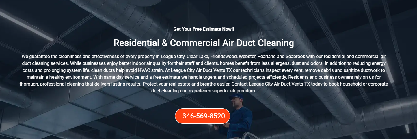 League City TX Air Duct Vents