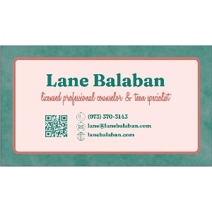 Lane Balaban, Teen and Pre-Teen Therapist