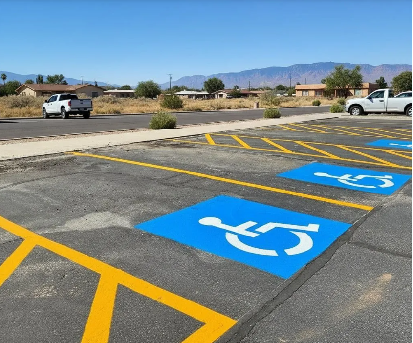 Parking Lot Striping of Chandler