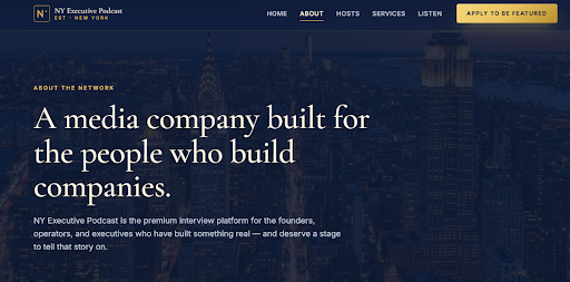 NY Executive Podcast
