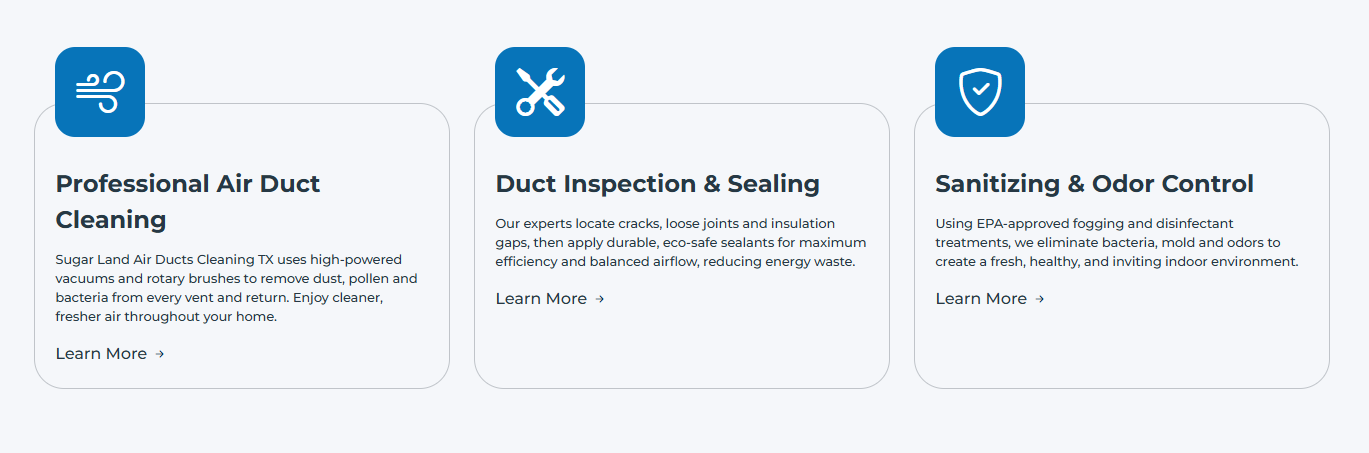 Sugar Land Air Ducts Cleaning TX