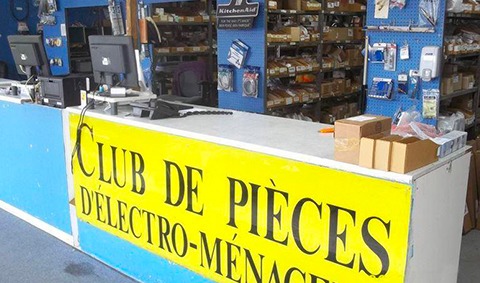 Club de Pièces d'Électroménagers