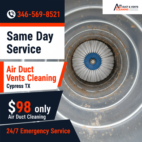 Cypress TX Air Duct Vents