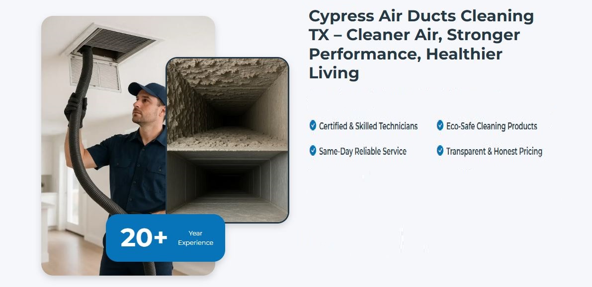 Cypress Air Ducts Cleaning TX