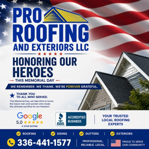Pro Roofing and Exteriors LLC