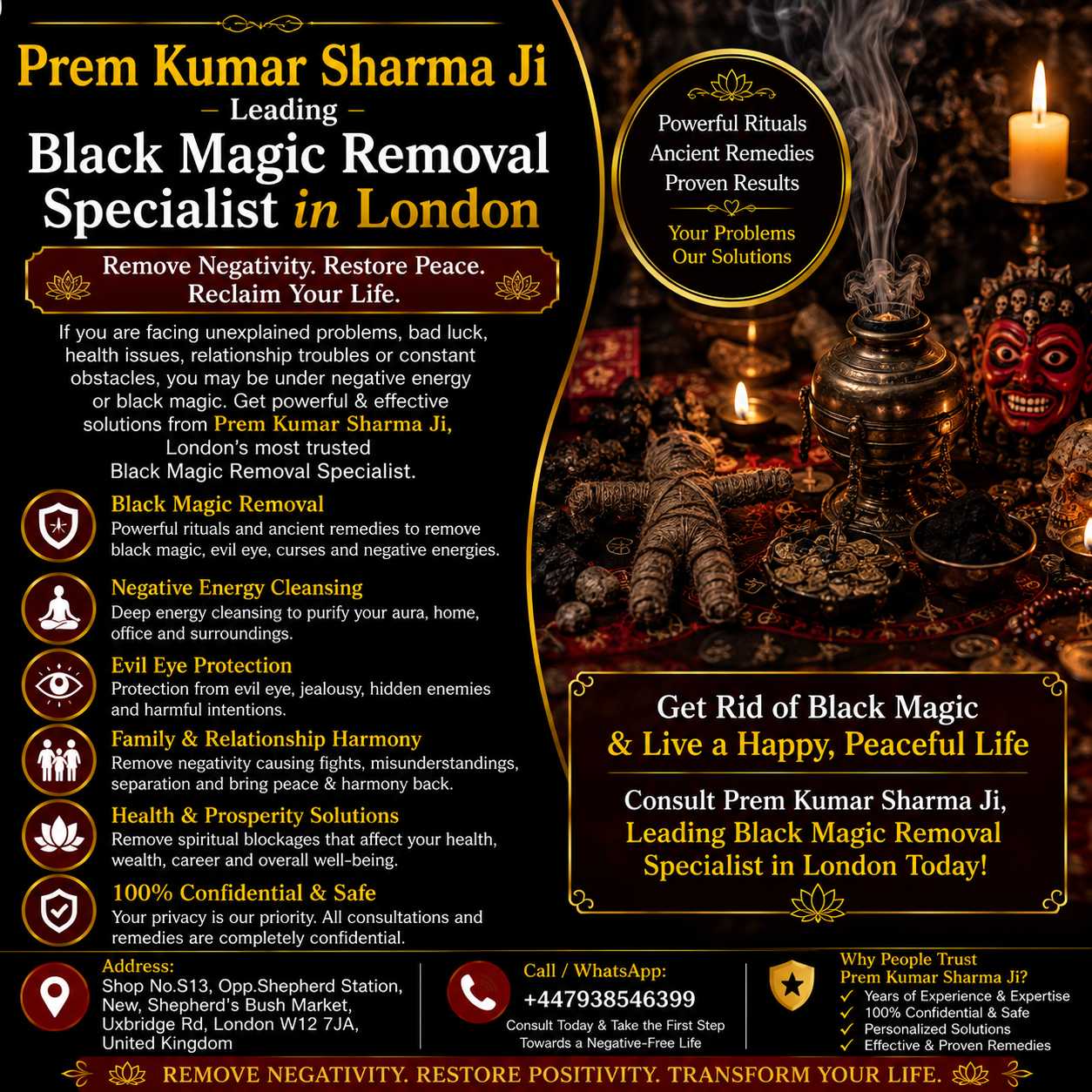Top Best Astrologer in uk- Pandit Prem Kumar