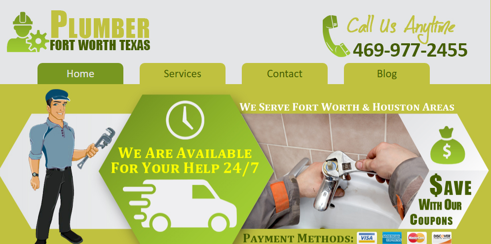 Plumber Fort Worth Texas