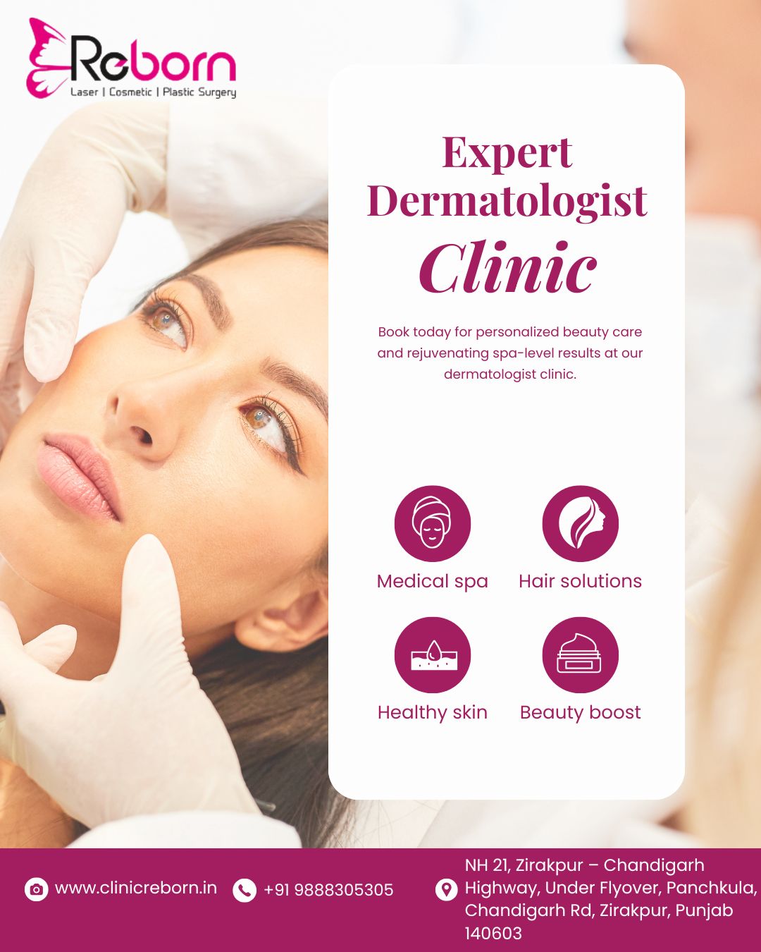 Best Hair Transplant, Skin Care & Cosmetic Surgery Clinic in Zirakpur