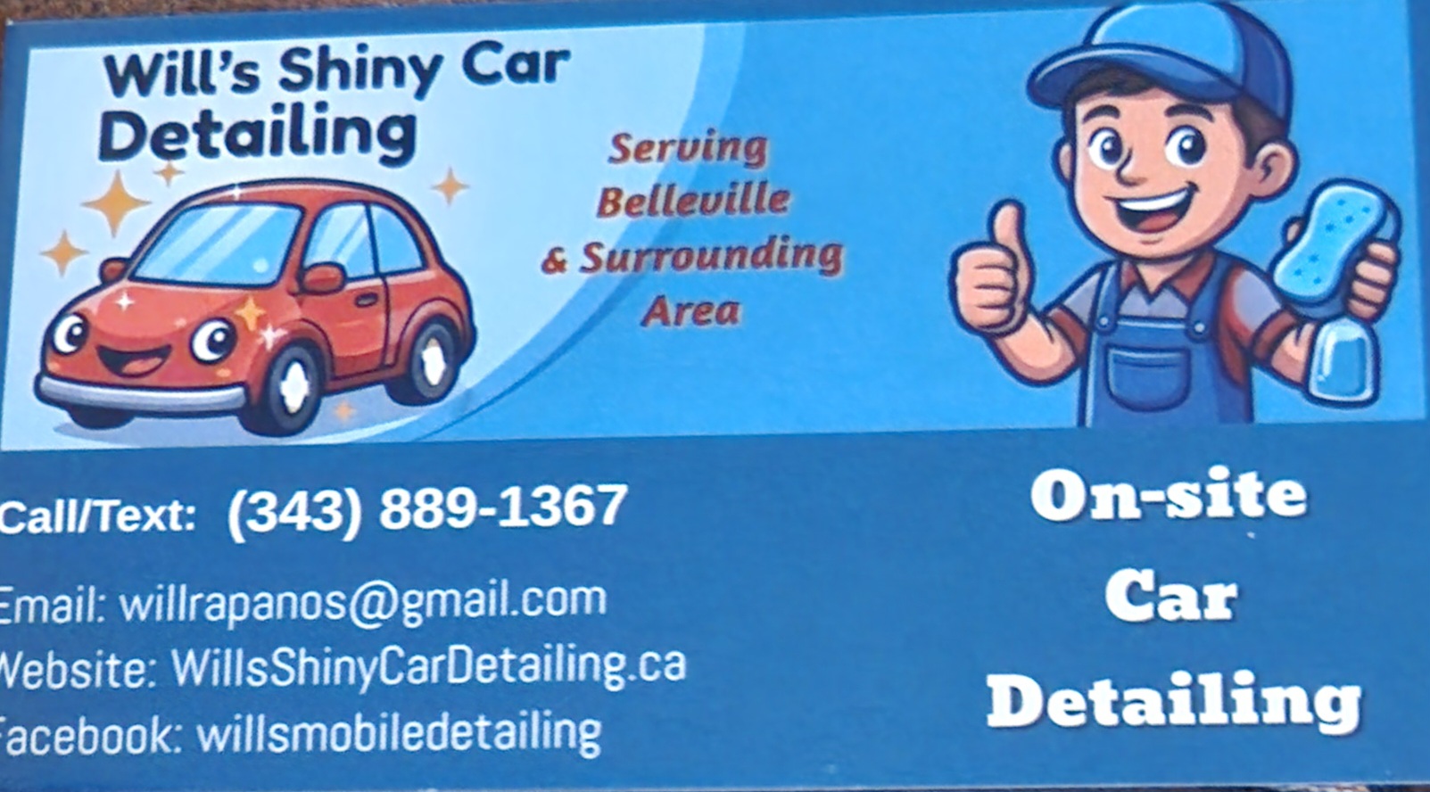 Wills shiny car detailing