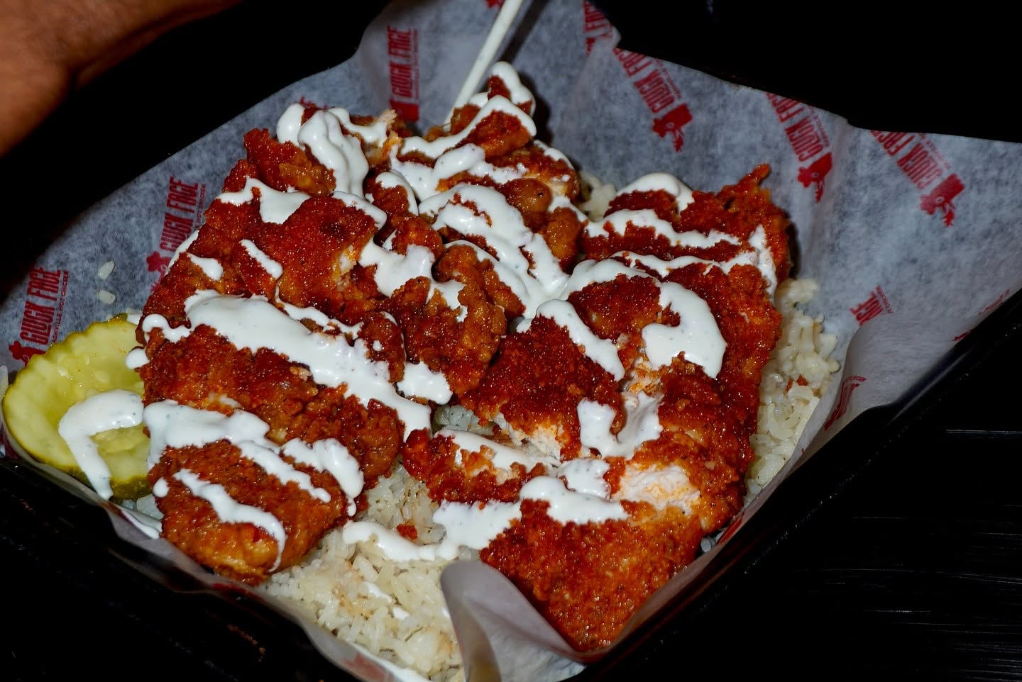 Cluck Face Nashville Hot Chicken