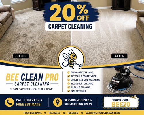 Bee Clean Pro Carpet Cleaning