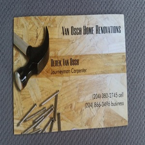 Van Osch Home Renovations